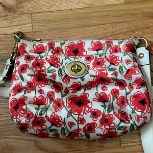 Coach poppies purse